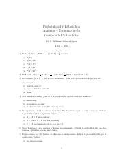 Ejercicio 4 Tema 2 Axiomas Y Teoremas De La Probabilidad Pdf