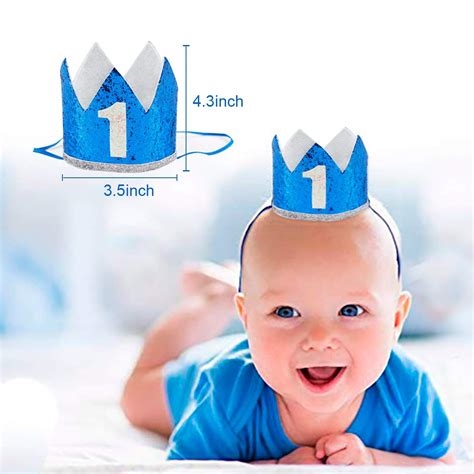 Qifu St Birthday Boy Decorations Kit Baby Boy First Birthday