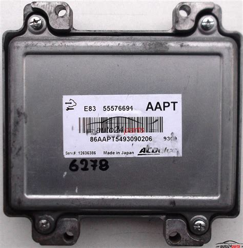 Auto Teile MOTORSTEUERGERÄT ECU STEUERGERAT OPEL CORSA A14XER