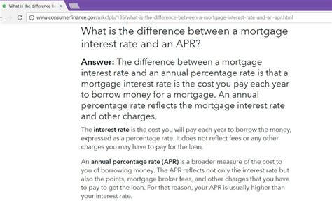 What is the difference between a mortgage interest rate vs APR? • Laura ...