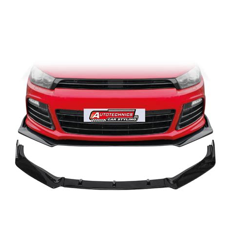 Universal 3 Piece Black Front Lip Spoiler Autotech Wholesale