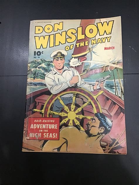 Don Winslow Of The Navy Rare War Era Affordable Grade Vg