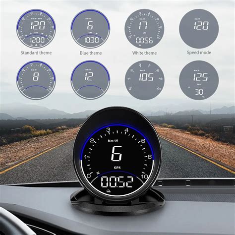 HUD GPS LCD