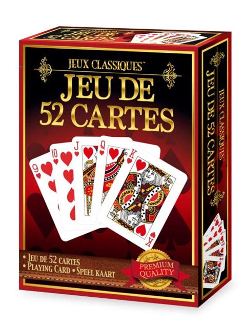 Jeu De 52 Cartes Exclusivité Fnac Jeux Classiques Achat And Prix Fnac