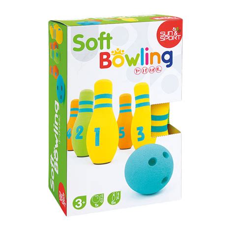 Jeu De Bowling En Mousse Sun And Sport King Jouet Jeux D Adresse Sun