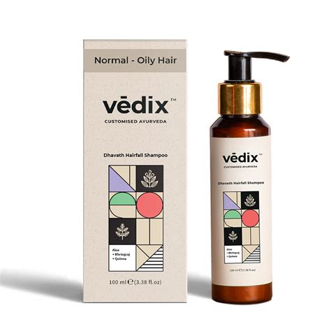 Buy Vedix Customized Ayurvedic Dhavath Anti Hairfall Shampoo For