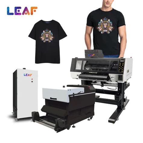 Leaf 60cm Dtf Printer Epson I3200 Heads 2 For Digital Printing Machine