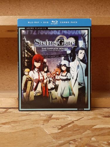 Steins Gate The Complete Series Blu Ray Dvd Discs With Slipcover