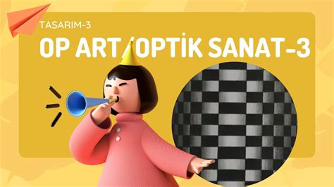 GÖRSEL SANATLAR DERSİ OP ART NASIL YAPILIR KOLAY OP ART YouTube