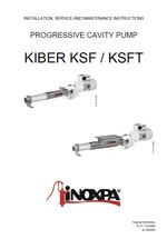 Progressive Cavity Pump Manufacturer KIBER KSFT INOXPA Pumps