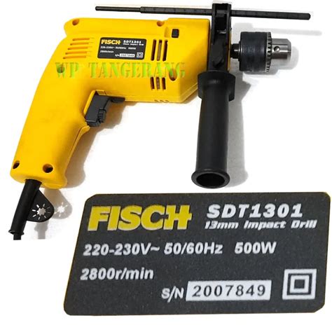 Fisch Mesin Bor Beton Tembok Iwa Mm Iwa Tools Impact Drill Drl