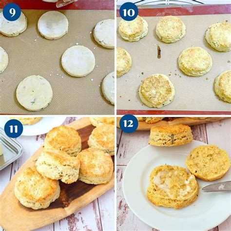 Cheddar Cheese Biscuits With Herbs In 30 Mins Veena Azmanov Kitchen