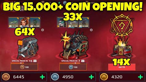 Big Coins Special Delivery Opening War Robots Yan Di Horror