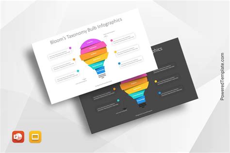 Bloom S Taxonomy Bulb Infographics Presentation Template Modelo De