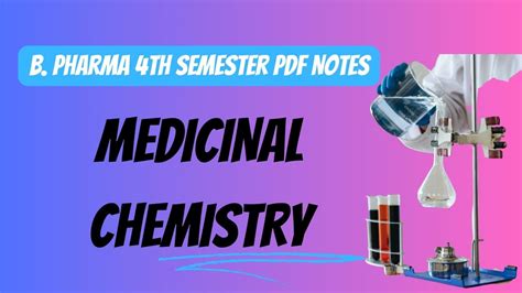 Medicinal Chemistry I B Pharma 4th Semester Notes Pdf Pharmanotes