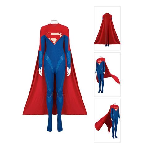 2023 Movie Flashpoint Supergirl Cosplay Jumpsuit