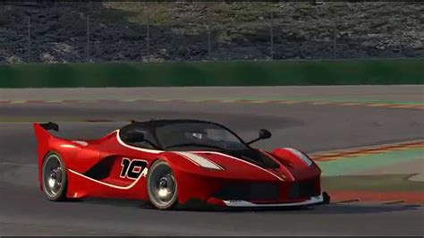 Assetto Corsa Ferrari FXX K Lap At SPA YouTube