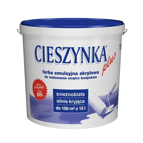 Farba Akrylowa Do Cian I Sufit W Cieszynka Plus Farby Cienne Bia E