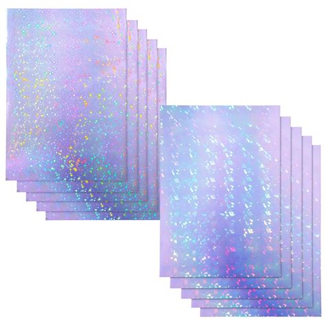 Buy Sheets Printable Holographic Sticker Paper Film A Size Self