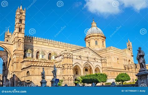 Catedral De Palermo Sic Lia Italy Imagem De Stock Imagem De Entrada