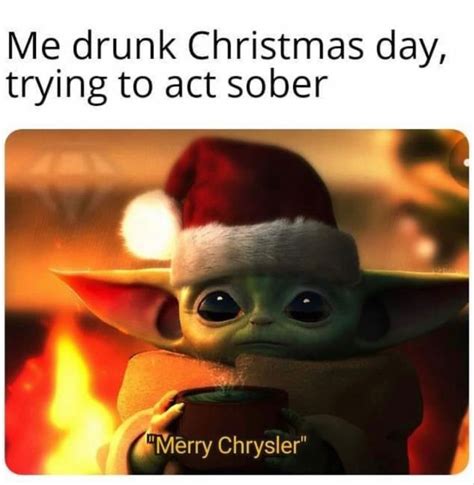 Pin By MDR On Holidays Yoda Funny Holiday Humor Funny Drinking Quotes