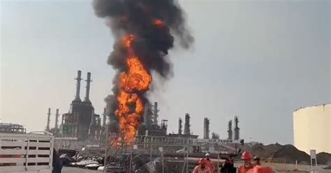 Incendio En Refinería De Pemex En Oaxaca Fotos Y Video