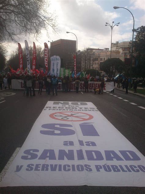 La Marea Blanca Sale A La Calle Para Celebrar La Paralizaci N De La