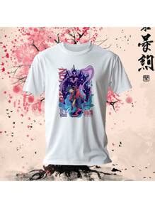 Camiseta Camisa Anime Solo Leveling Monarca Das Sombras Sung Jin Woo