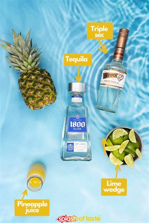 Easy Tequila Pineapple Cocktail Recipe