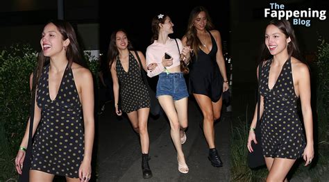 Olivia Rodrigo Flaunts Her Slender Legs At Tate McRaes Bash 40 Photos