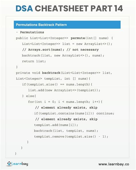 DSA Cheatsheet Part 14 Computer Science Programming Science Programs