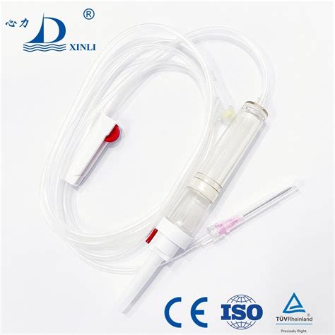 Disposable Sterile Medical Gravity Iv Blood Transfusion Set With Filter