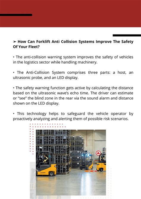 PPT The Importance Of Forklift Anti Collision System In The Logistics