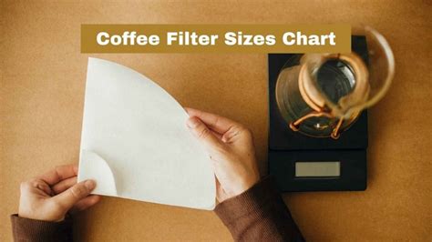 Coffee Filter Sizes Chart (A Guide to Choose the Right Size)