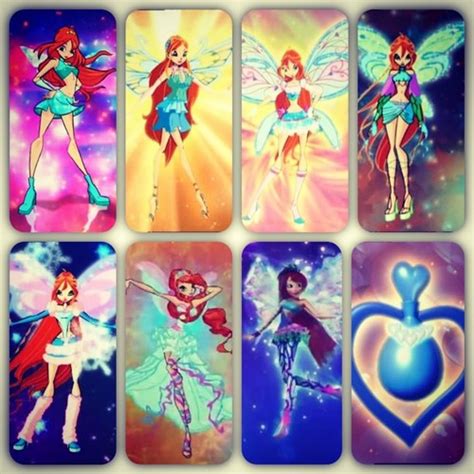 Winx Club Barcelona Imagen De Todas Las Transformaciones De Bloom