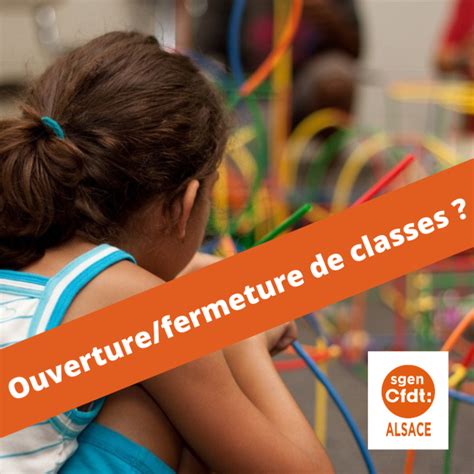 Carte scolaire du Haut Rhin rentrée 2024 SGEN CFDT Alsace