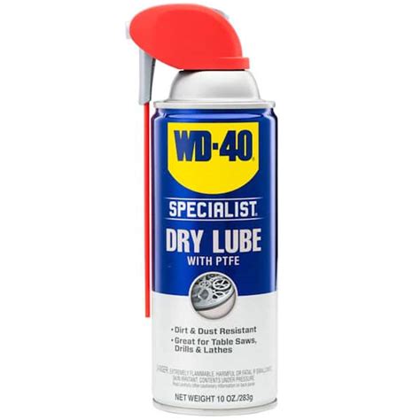 Reviews For WD 40 SPECIALIST 10 Oz Dry Lube With PTFE Lubricant With