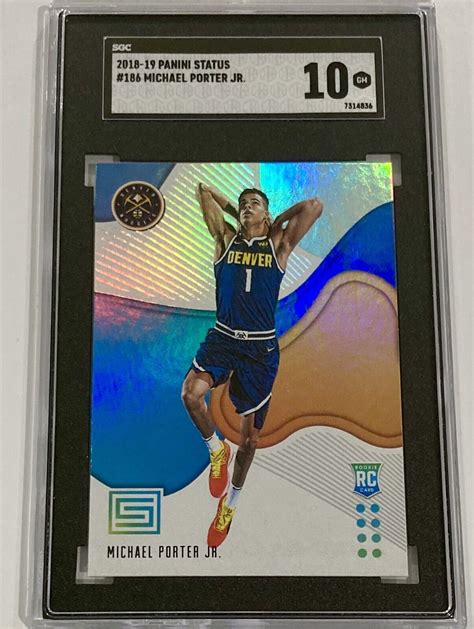 Panini Status Rookies Michael Porter Jr Rc For Sale