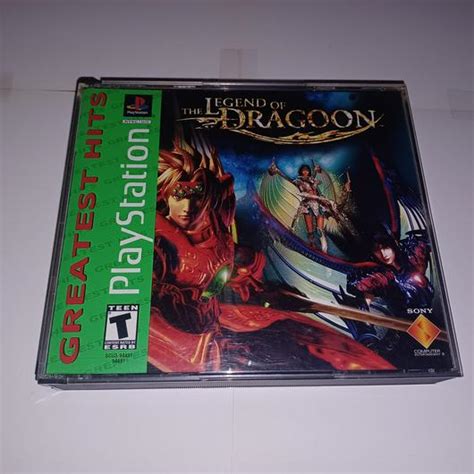 Legend Of Dragoon Greatest Hits Item Box And Manual Playstation