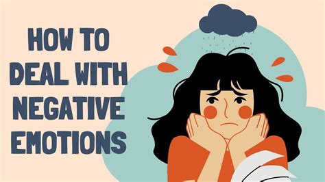 How To Deal With Negative Emotions Tips To Take Control Of Your Life