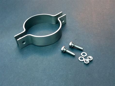 34mm Pipe Installation Bracket Stainless Steel 25mm Banding PB373