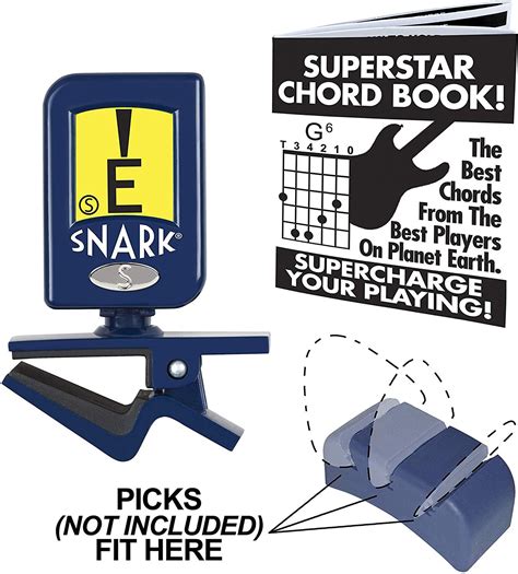 Snark N 5 Napoleon Clip On Guitar And Bass Tuner 2 Pack 611820038816