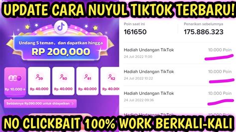 Berhasil Cara Memasukan Kode Undangan Tiktok Dengan Mudah Nuyul