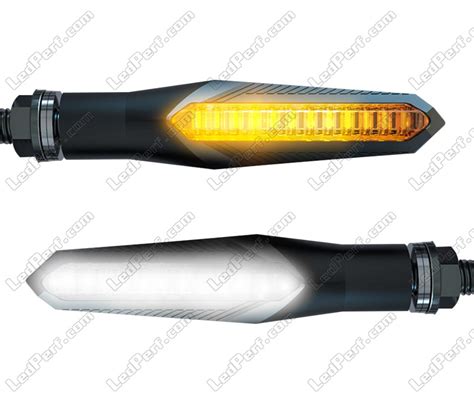 Dynamiczne Kierunkowskazy LED 2 W 1 Dla Kawasaki J125