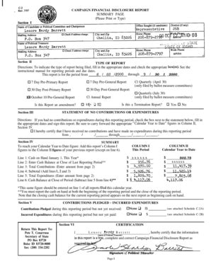 Fillable Online Sos Idaho Instructional Manual For Reporting Periods