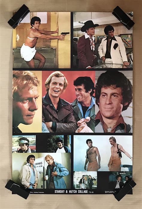 Vintage Original 1976 70s Starsky And Hutch Movie Collage Etsy