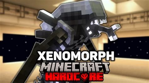 Surviving A Xenomorph In Hardcore Minecraft