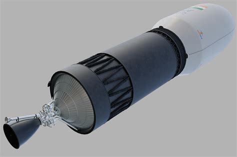 3D GSLV rocket - TurboSquid 1734692