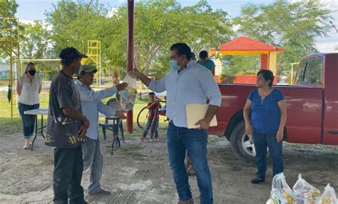 Alcalde Vallense Entrega Despensas En Laguna De Mante Noticias De