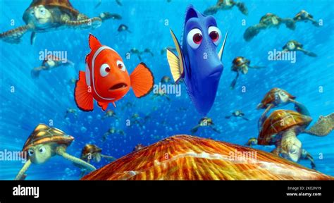 FINDING NEMO, MARLIN, DORY, 2003 Stock Photo - Alamy